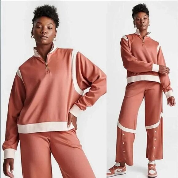 Jordan (Her)itage Snap Track Pants L NWT $100 - Picture 8 of 8
